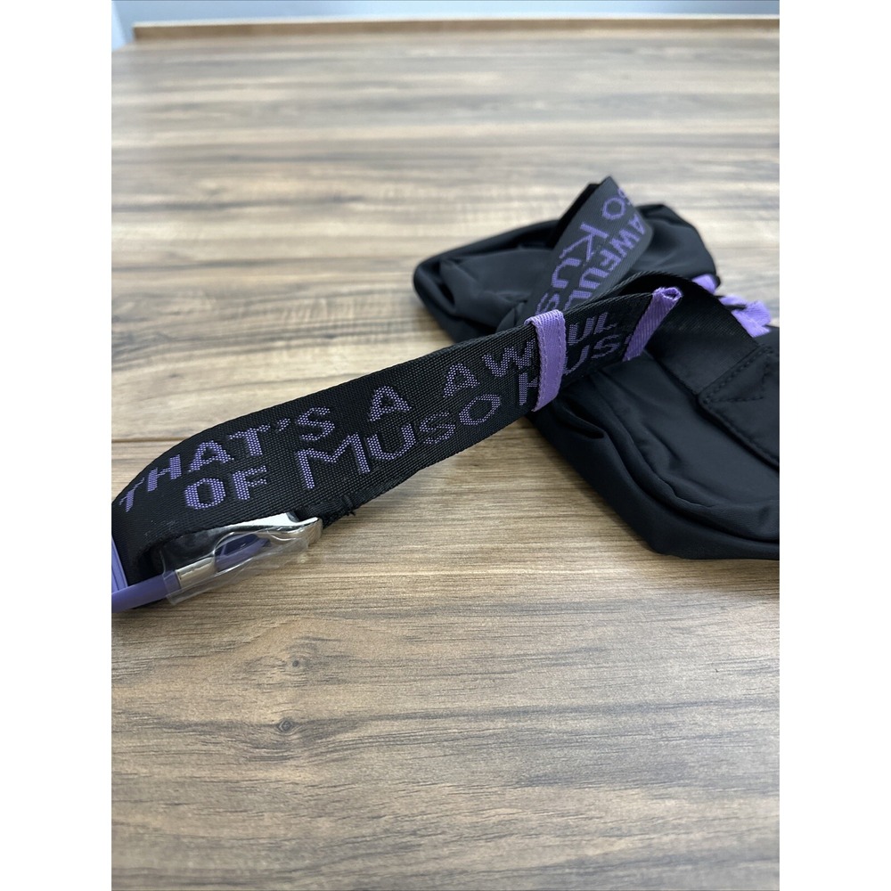 MUSOKUSO THAT'S AWFUL LOT OF COUGH SYRUP MUSO KUSO TRIPLLE POCKET‎ WAIST BAG - Picture 7 of 10